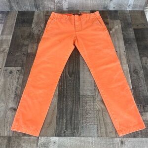 Polo Ralph Lauren ~ Quin Boyfriend Chino ~ Orange ~ Size 6
